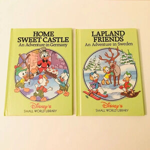 Disneys Small  World Library Home Sweet Castle and Lapland Friends Books